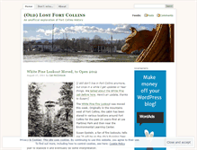 Tablet Screenshot of lostfortcollins.com